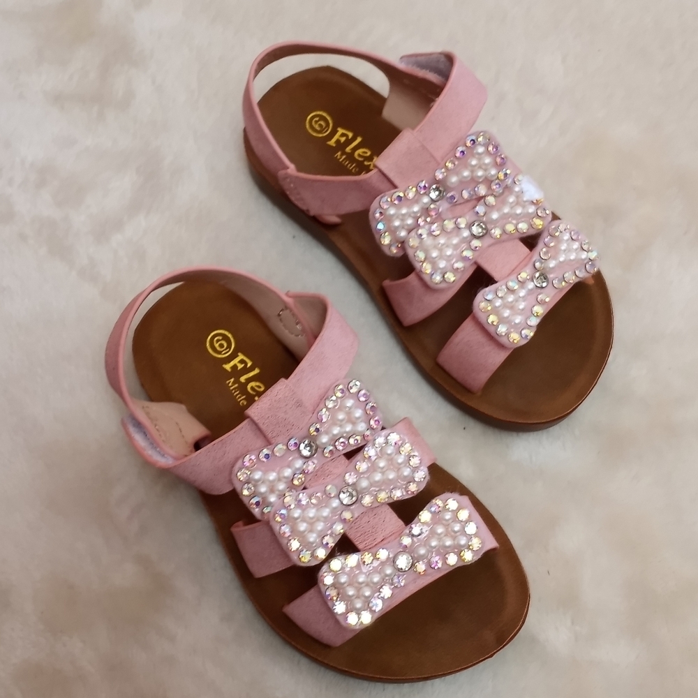 baby pink sandal